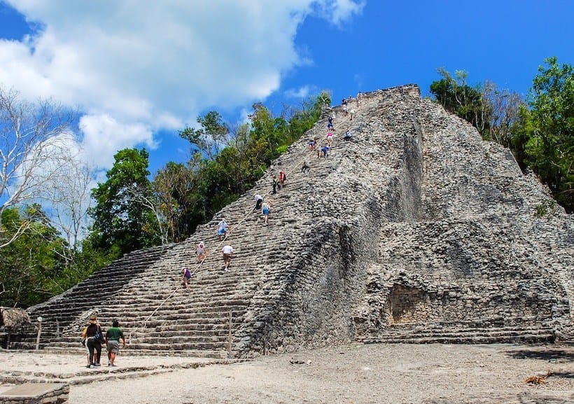 Coba pyramid
